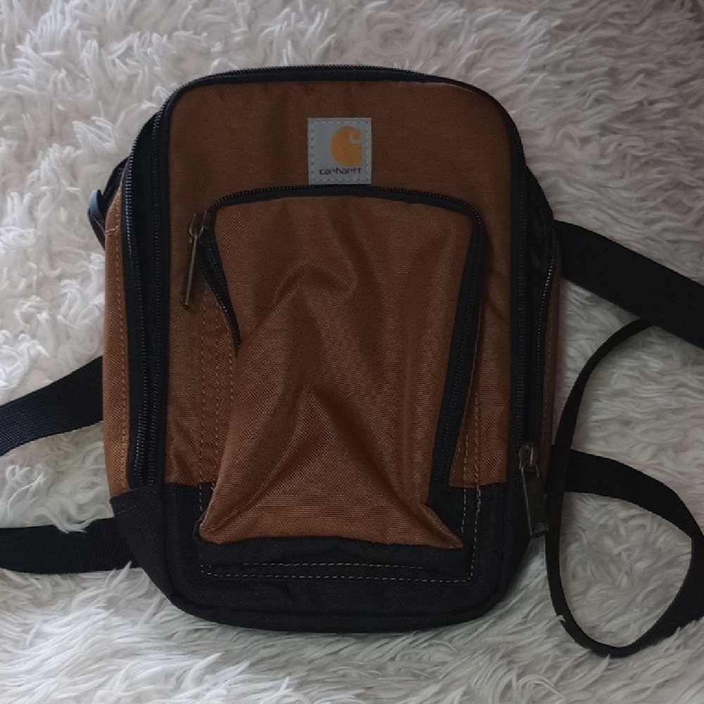 Carhartt Tan and Black Men's Messenger Bag